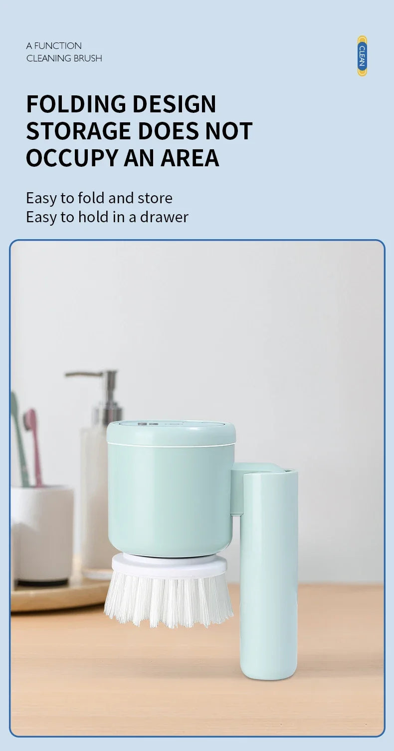 Wireless Handheld Electric Dishwasher